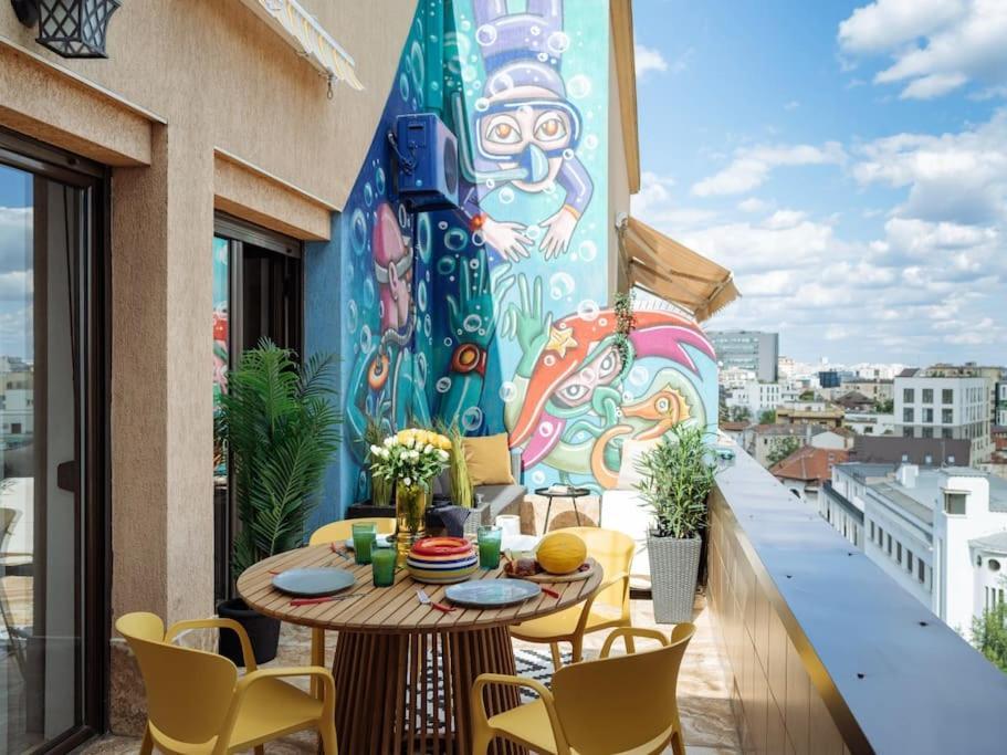 Апартаменты Terrasse Des Plongeurs Бухарест Экстерьер фото